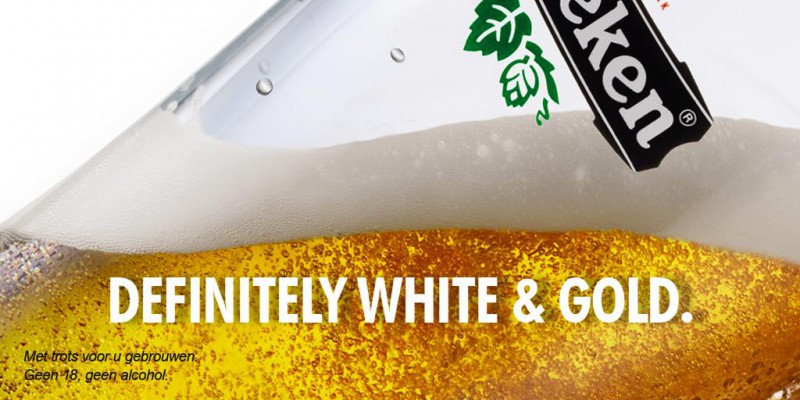 Heineken inhaker #TheDress